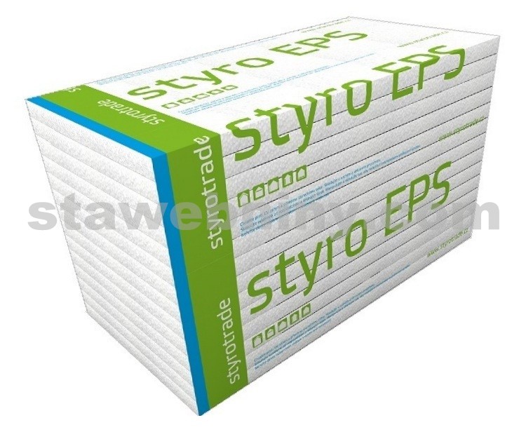 Polystyren Fasádní STYROTRADE styro EPS 100 F tl. 250mm, cena za ks